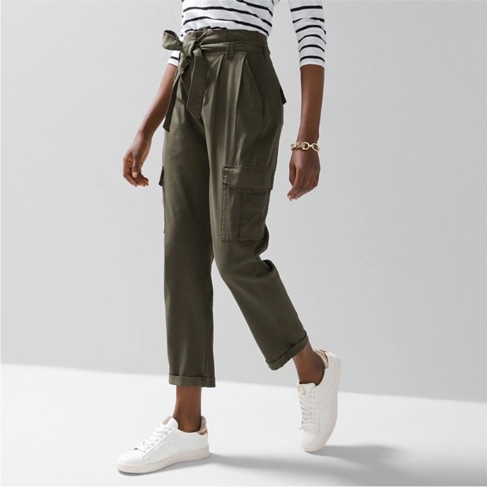 WHBM | Olive Green Tapered Pants